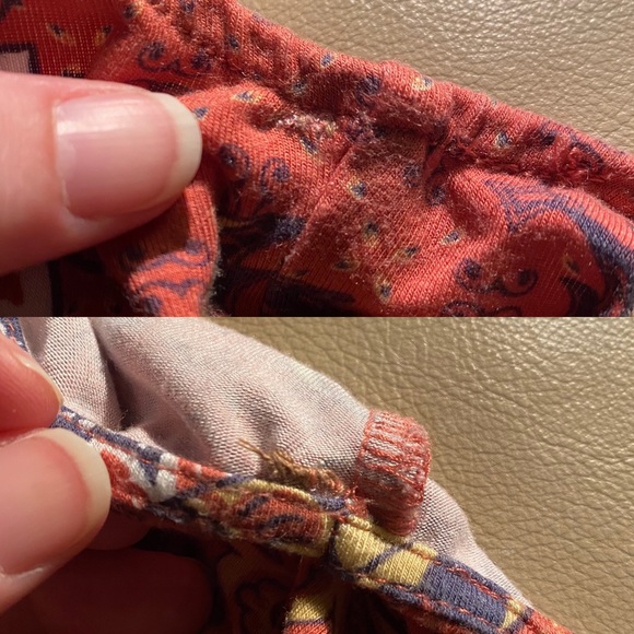 O'Neill Lucy Print Mock Neck Shift Mini Dress - Picture 11 of 11